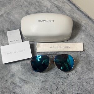 Michael Kors Rodinara MK5009 Aviator Sunglasses - FULL SET